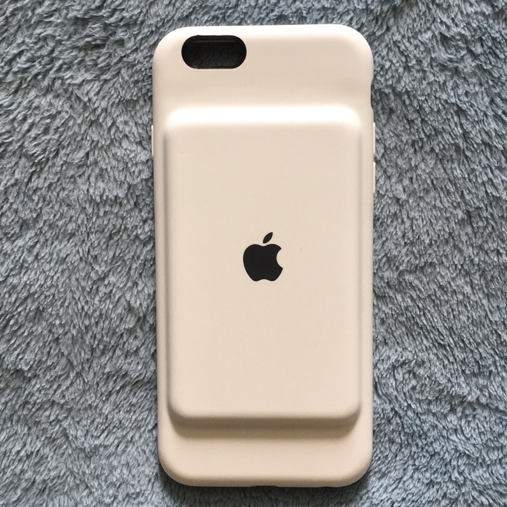 Apple iPhone 6/6s charging case white